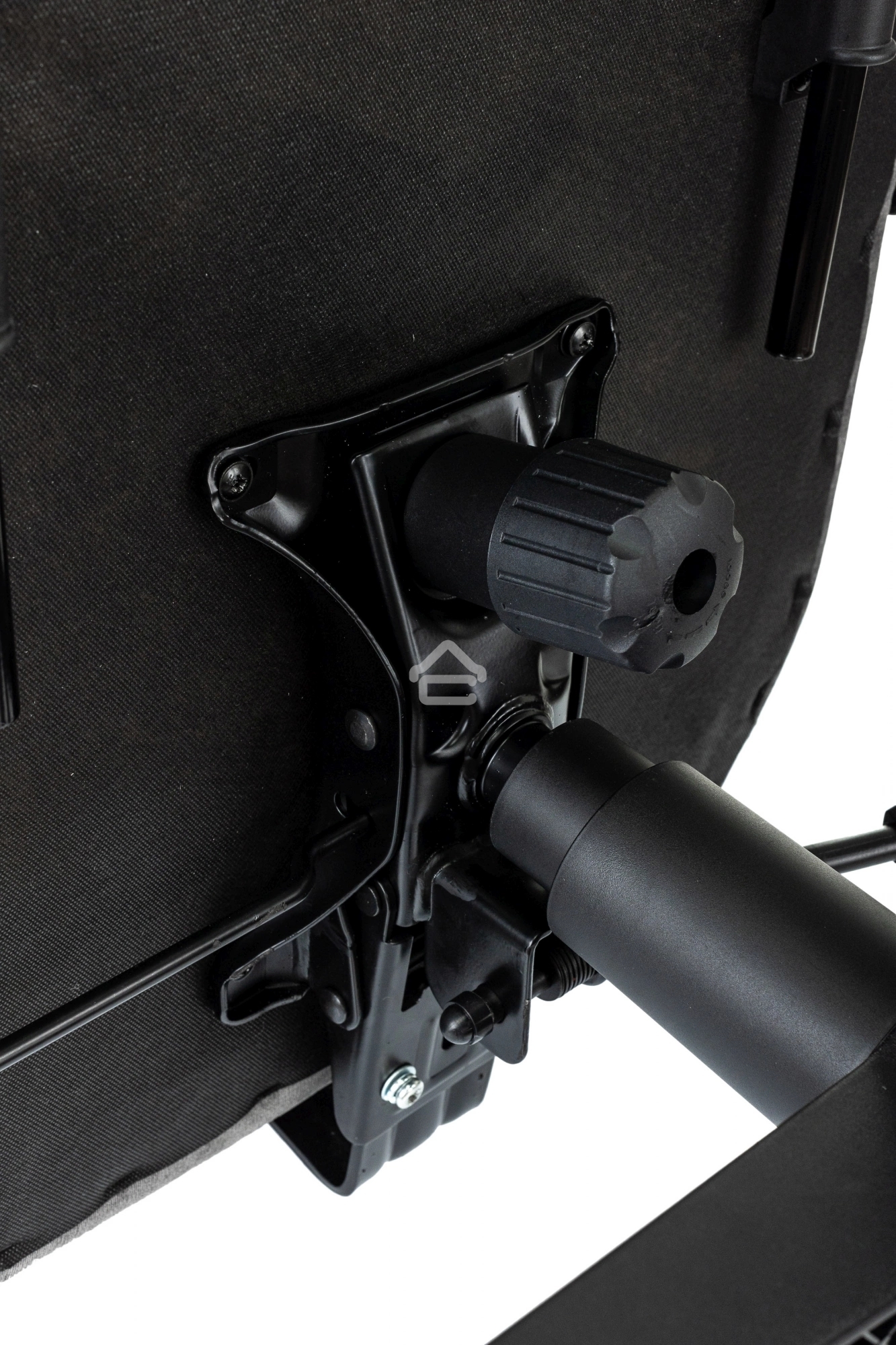 Кресло руководителя Бюрократ T-9950MSG-F Fabric серый Light-19, крестов. пластик, подст. для ног