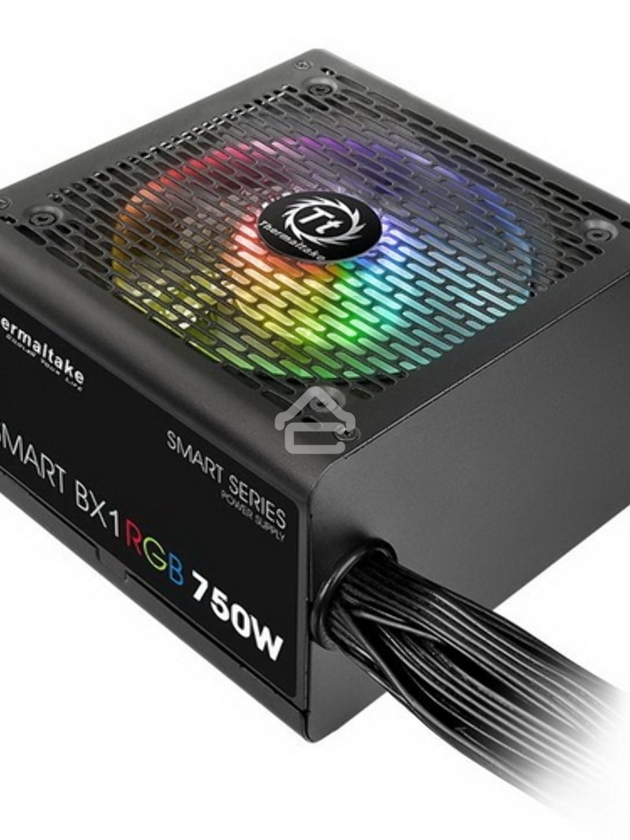 Блок питания Thermaltake Smart PS-SPR-0750NHSABE-1, 750Вт, 80 PLUS Bronze, 120мм, черный
