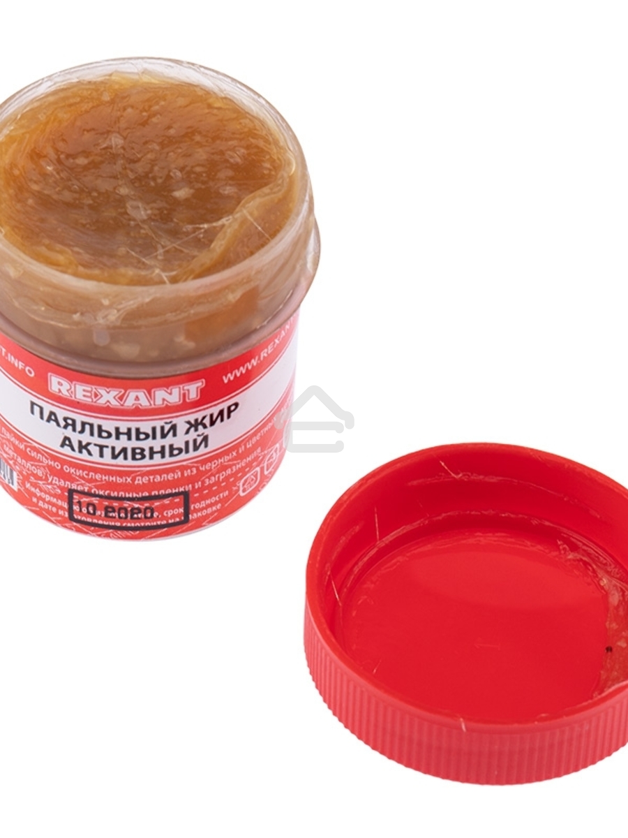 Флюс для пайки Rexant, паяльный жир АКТИВНЫЙ, 20 мл, банка
