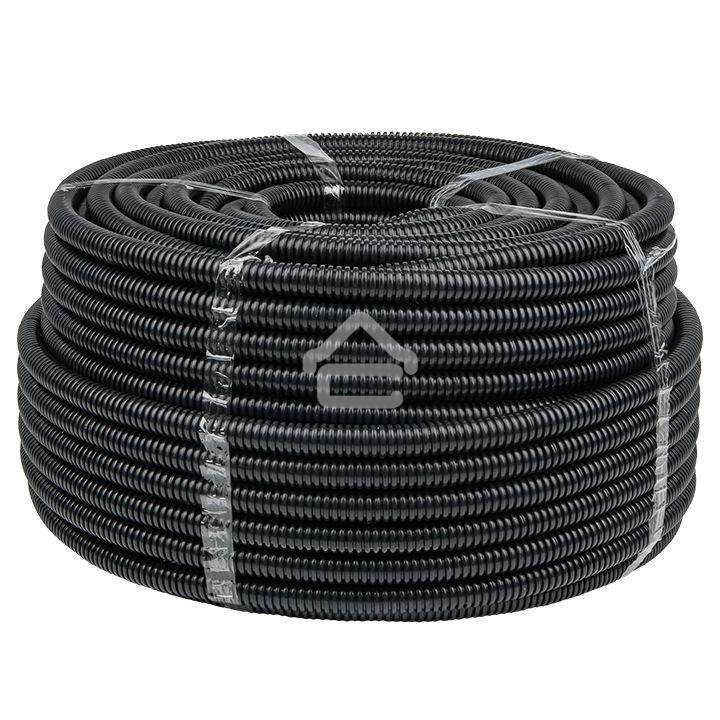 Труба гофр. FRHF с зондом d20мм (100м) черная Plast EKF PROxima FRHF-20 EKF