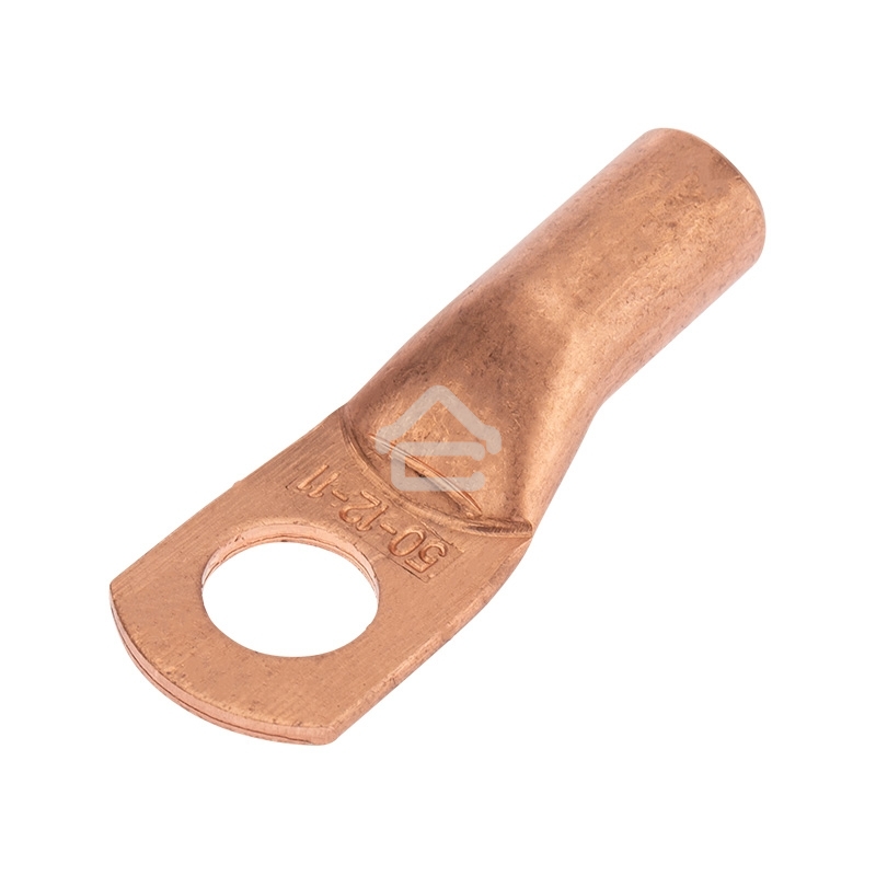 Наконечник медный ТМ 50-12-11 (50мм² - Ø11мм) (в упак. 50 шт.) Rexant