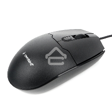 Мышь проводная Gembird MOP-430 черный, 1600 dpi, USB, кнопки - 4