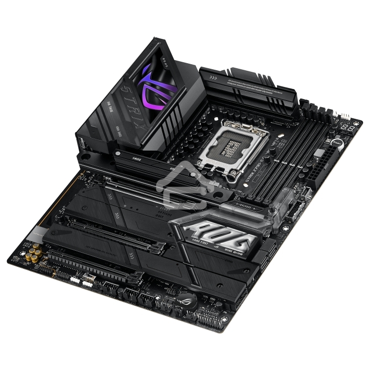 Материнская плата ASUS ROG STRIX Z790-E GAMING WIFI II, LGA 1700, Intel Z790, 4xDDR5, 4xSATA, 5xM.2, 1xPCIe 5.0 x16, 2xPCIe 4.0 x16, 2.5Gb LAN, 1xUSB-A 3.2 Gen 2, 2xUSB-A 3.2 Gen 2x2, 1xHDMI, 1xDP, 3x3.5 мм, 7.1, ATX