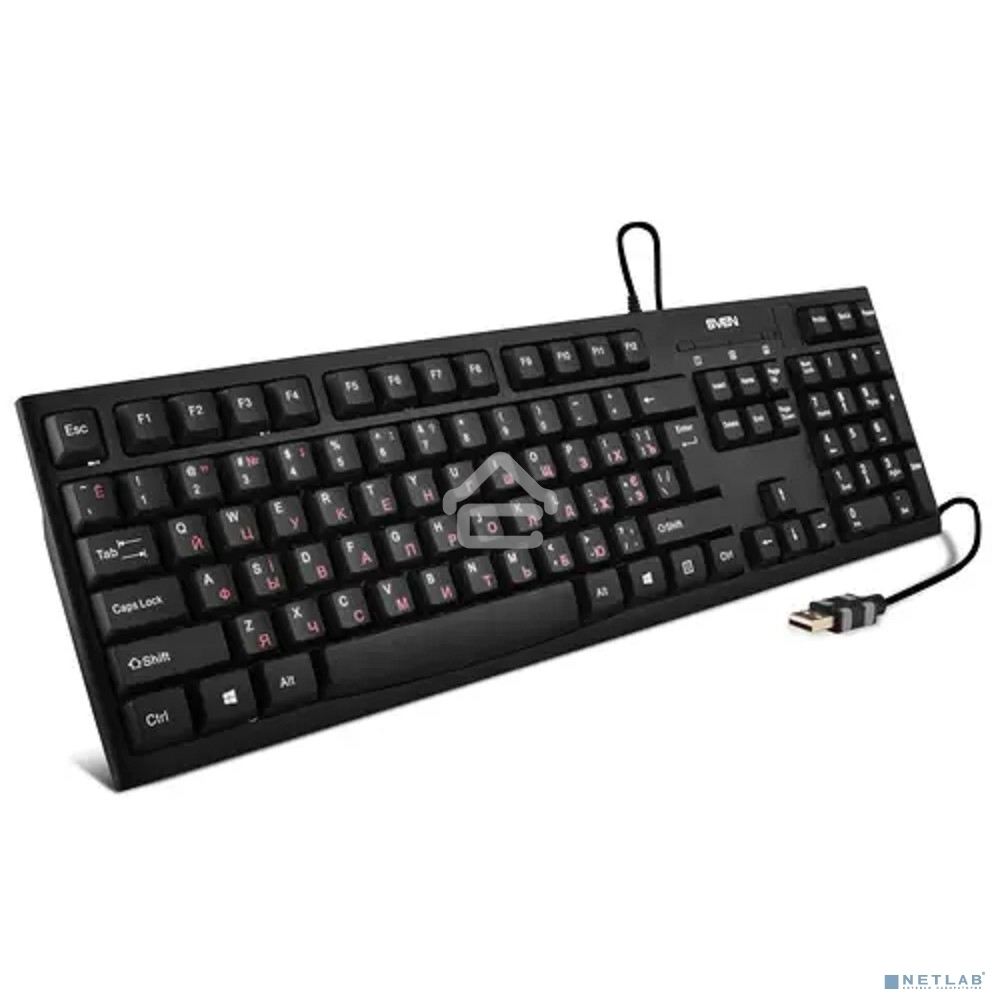 Клавиатура проводная SVEN KB-S300 USB/WIRED/Black