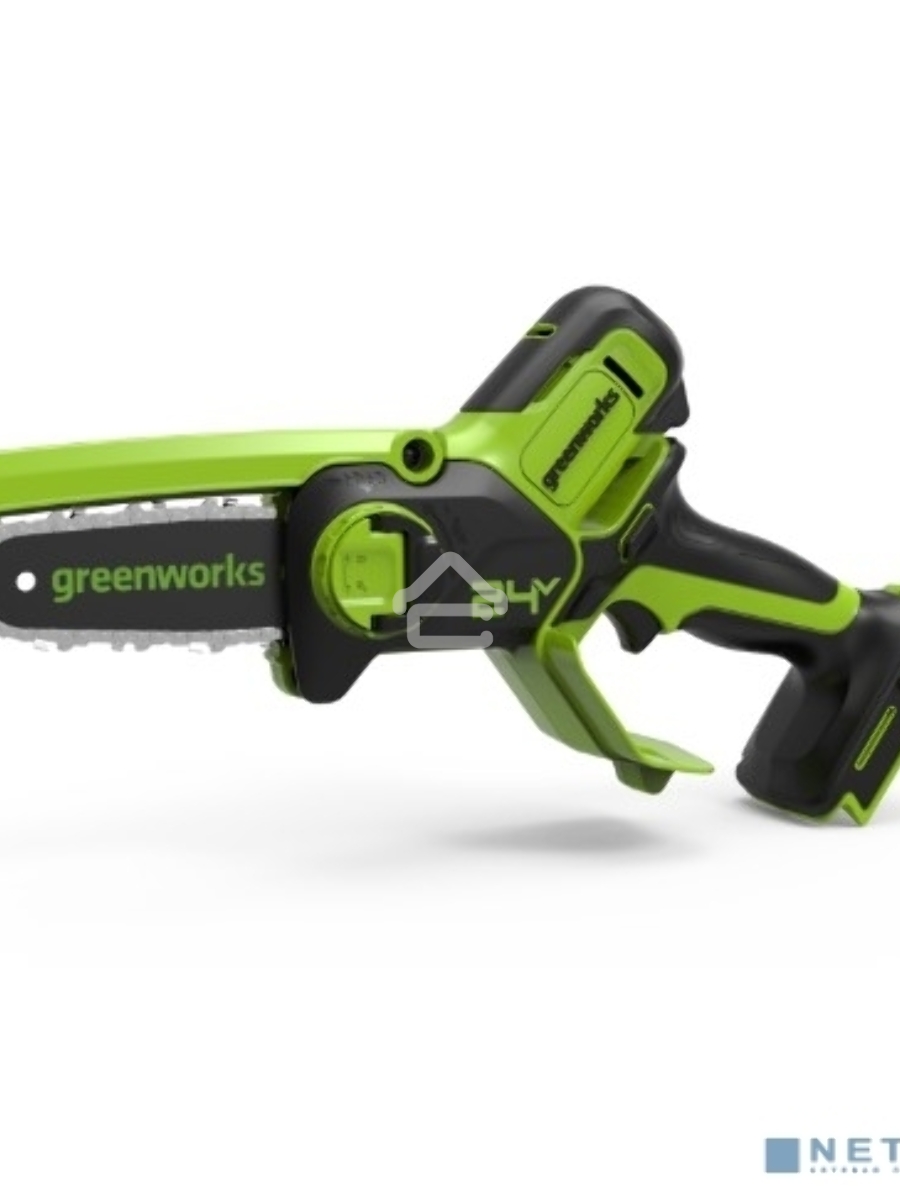 Цепная пила аккумуляторная GreenWorks GD24CSMNX, 24V, 15 см, без АКБ и ЗУ (2008707)