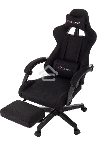 Кресло игровое Zombie Shadow черный Neo Black с подголов. крестов. пластик подст.для ног пластик черный