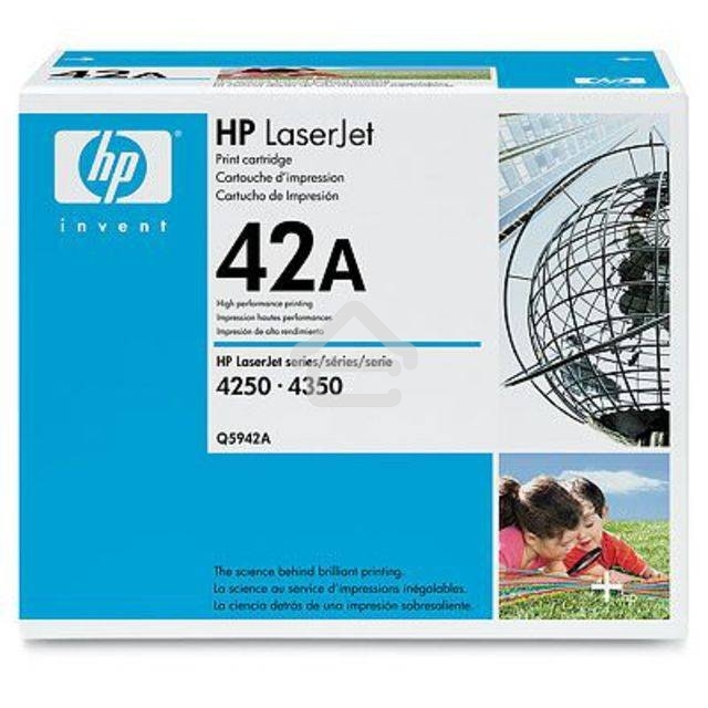 Картридж лазерный HP Q5942A черный для LJ 4250/4350 10 000 стр.