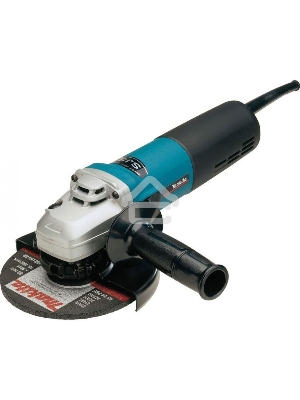 Углошлифовальная машина Makita 9565CVR 1400Вт 12000об/мин рез.шпин.:M14 d=125мм