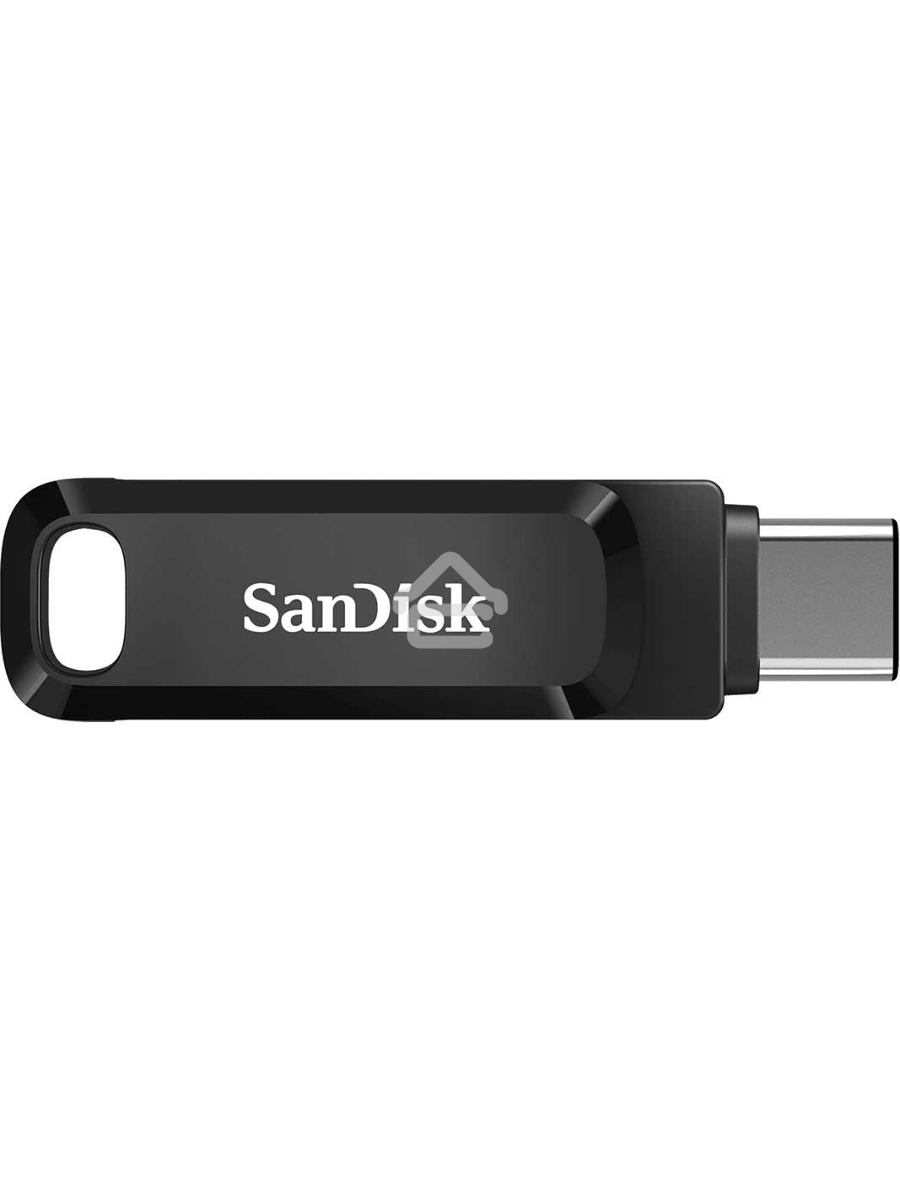 Флеш диск Sandisk 128Gb Ultra Dual Drive Go SDDDC3-128G-G46 USB3.1 черный