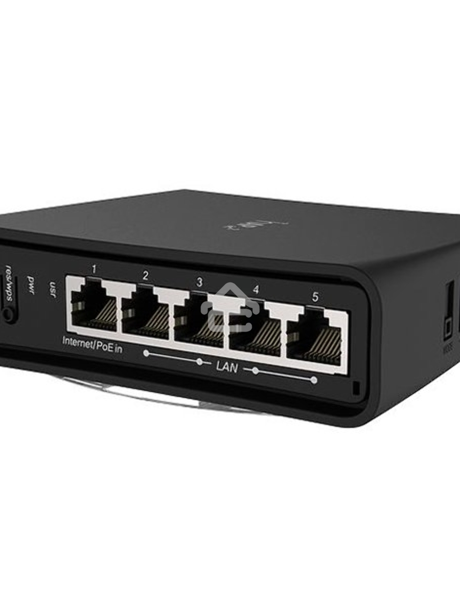 Маршрутизатор 10/100/1000M 5PORT RBD52G-5HACD2HND-TC MIKROTIK