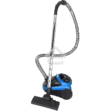 Пылесос Hyundai HYV-B1550 синий/черный, 250/1800 Вт, уборка сухая, пылесборник мешок, 1.5 л (в компл.:1мешок)