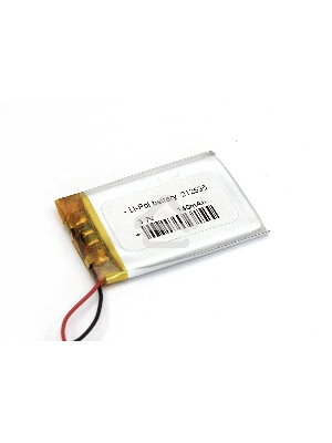 Аккумулятор Li-Pol (батарея) 2.1*25*35мм 2pin 3.7V/140mAh