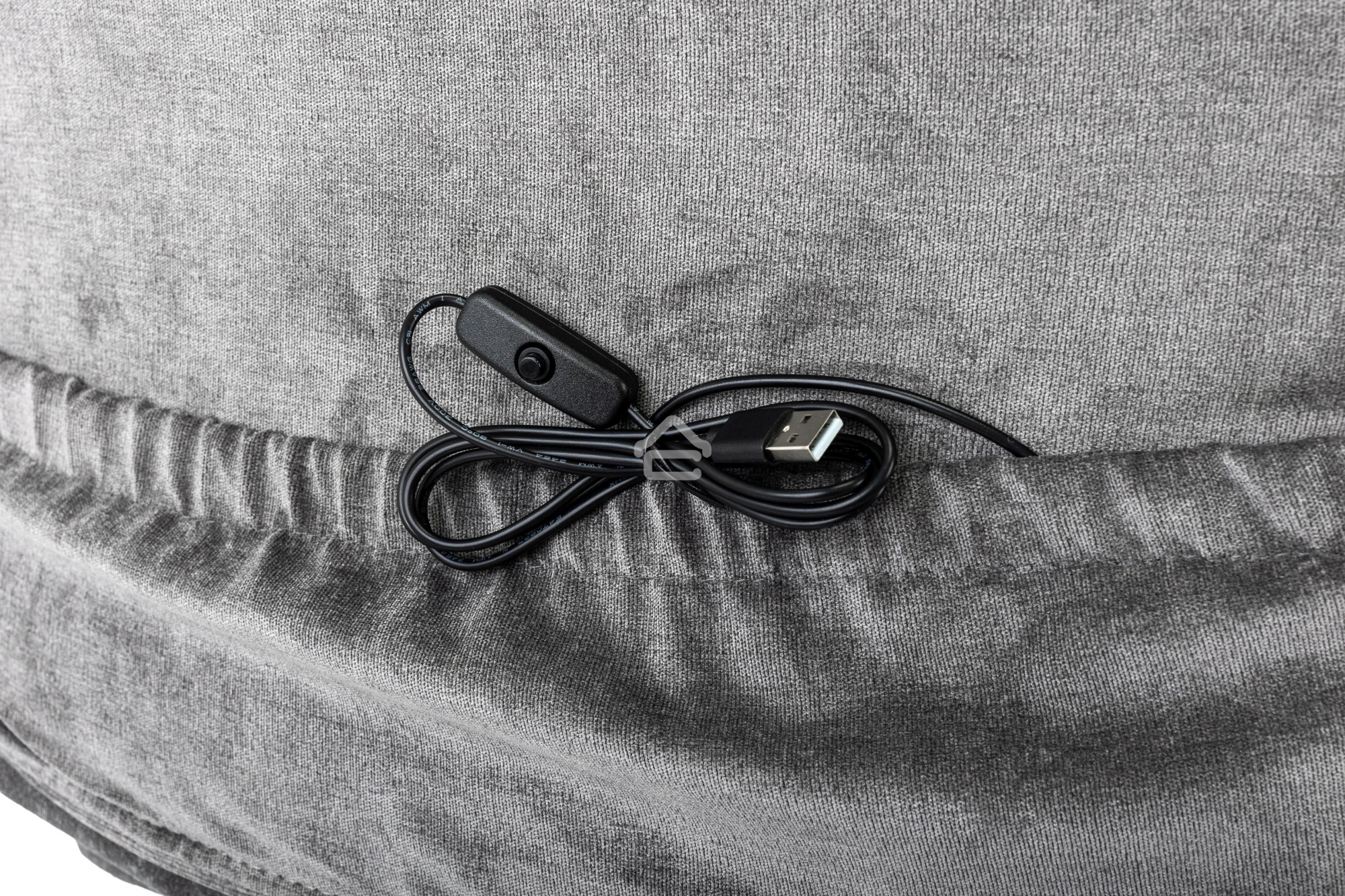 Кресло руководителя Бюрократ T-9950MSG-F Fabric серый Light-19, крестов. пластик, подст. для ног