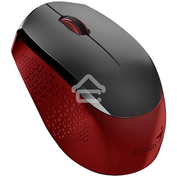 Мышь беспроводная Genius NX-8000S черный/красный, 1200 dpi, радиоканал, USB, кнопки - 3