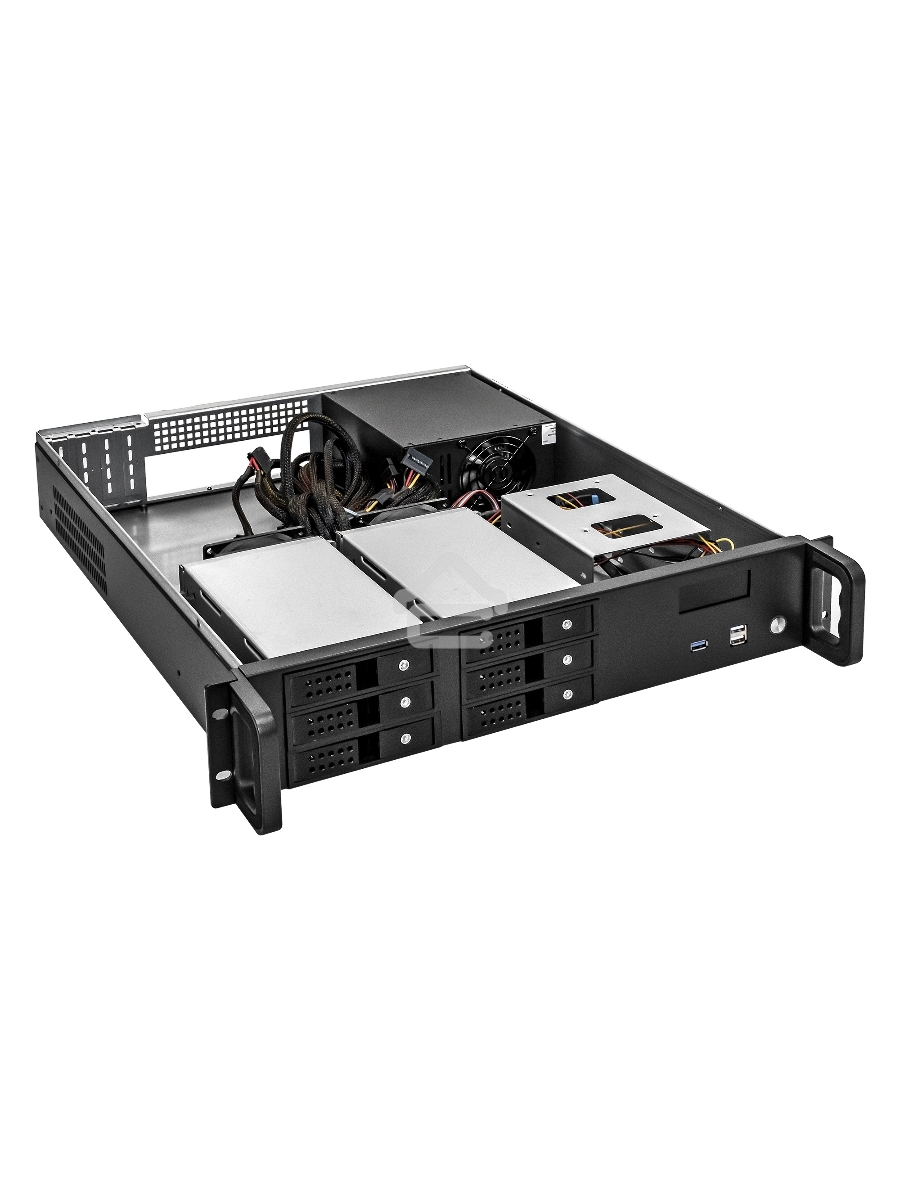 Серверный корпус ExeGate Pro 2U480-HS06 <RM 19