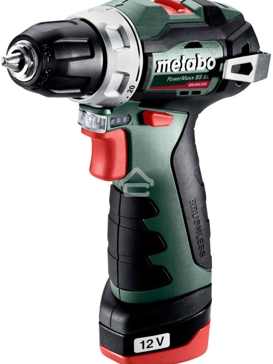 Дрель-шуруповерт Metabo PowerMaxx BS BL 12 601721500, Аккумуляторный, 12В, Кейс