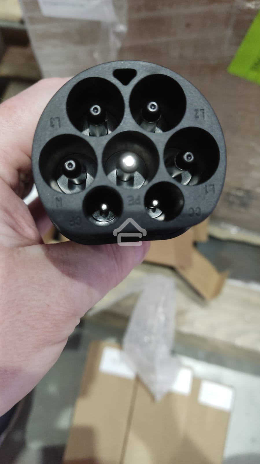 Адаптер Type 2 на Gb/T 3 фазы