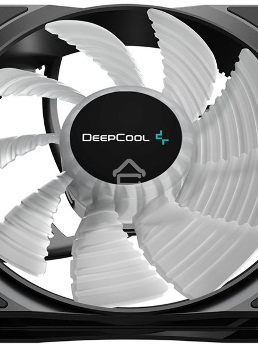 Вентилятор для корпуса DEEPCOOL RF120 FS черный, 120 мм, 1500 об/мин, 27 дБ, 4 pin