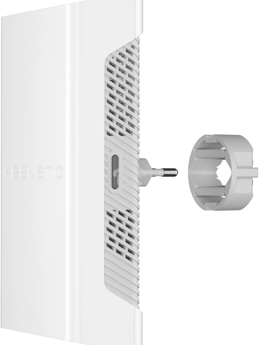 Wi-Fi Mesh-ретранслятор Keenetic Buddy 6 SE Wi-Fi 6 AX3000 с портом Gigabit Ethernet