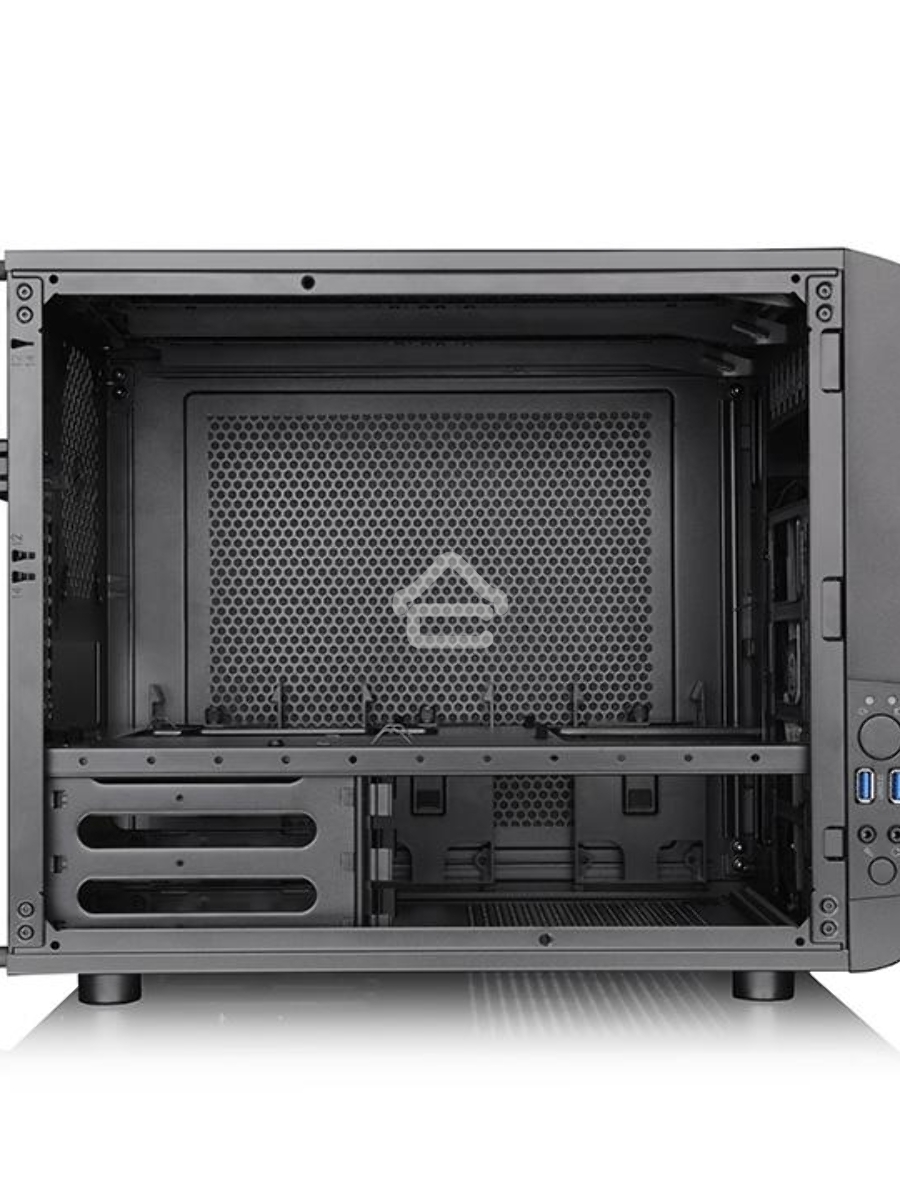 Компьютерный корпус Thermaltake Case Tt Core V21 CA-1D5-00S1WN-00 mATX/ win/ black/ USB3.0/ no PSU