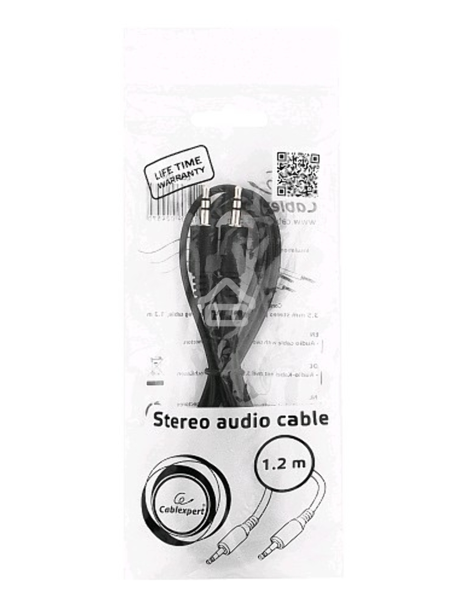 Кабель аудио Gembird Jack3.5 / Jack3.5, 1.2м