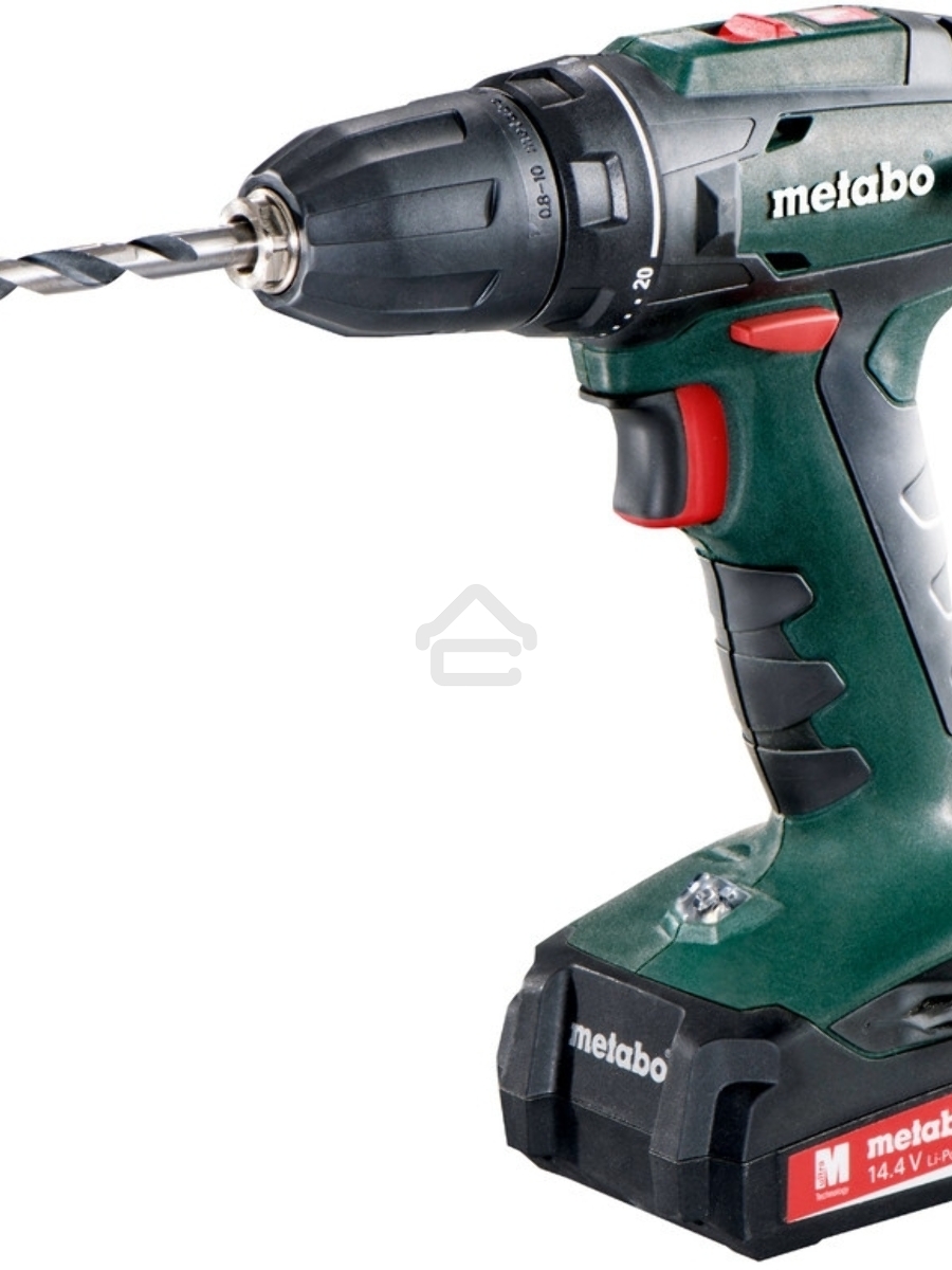 Дрель-шуруповерт Metabo BS 14.4 Li 602206540, Аккумуляторный, 14,4В, 2 АКБ, Кейс