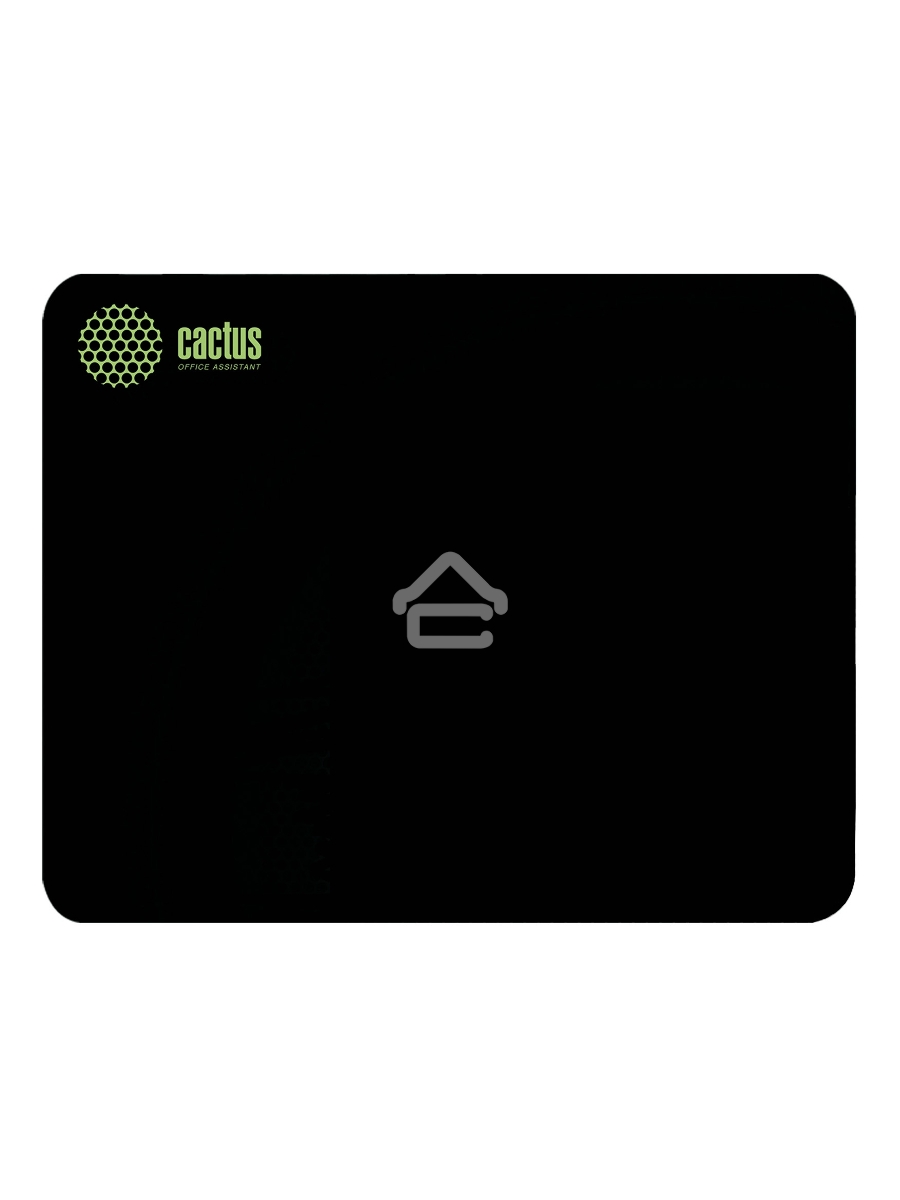 Коврик для мыши Cactus CS-MP-P01M Средний черный 300x250x2мм