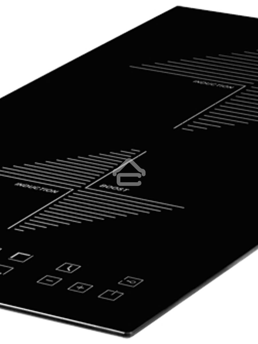 Индукционная варочная поверхность Kuppersberg ICO 301 / домино, ширина 30 см, 2 зоны индукционного нагрева, сенсорное управление, 3 цифровых дисплея, 9 уровней мощности, таймер,автоотключение, защита от перелива, защита от детей, индикаторы остаточного те