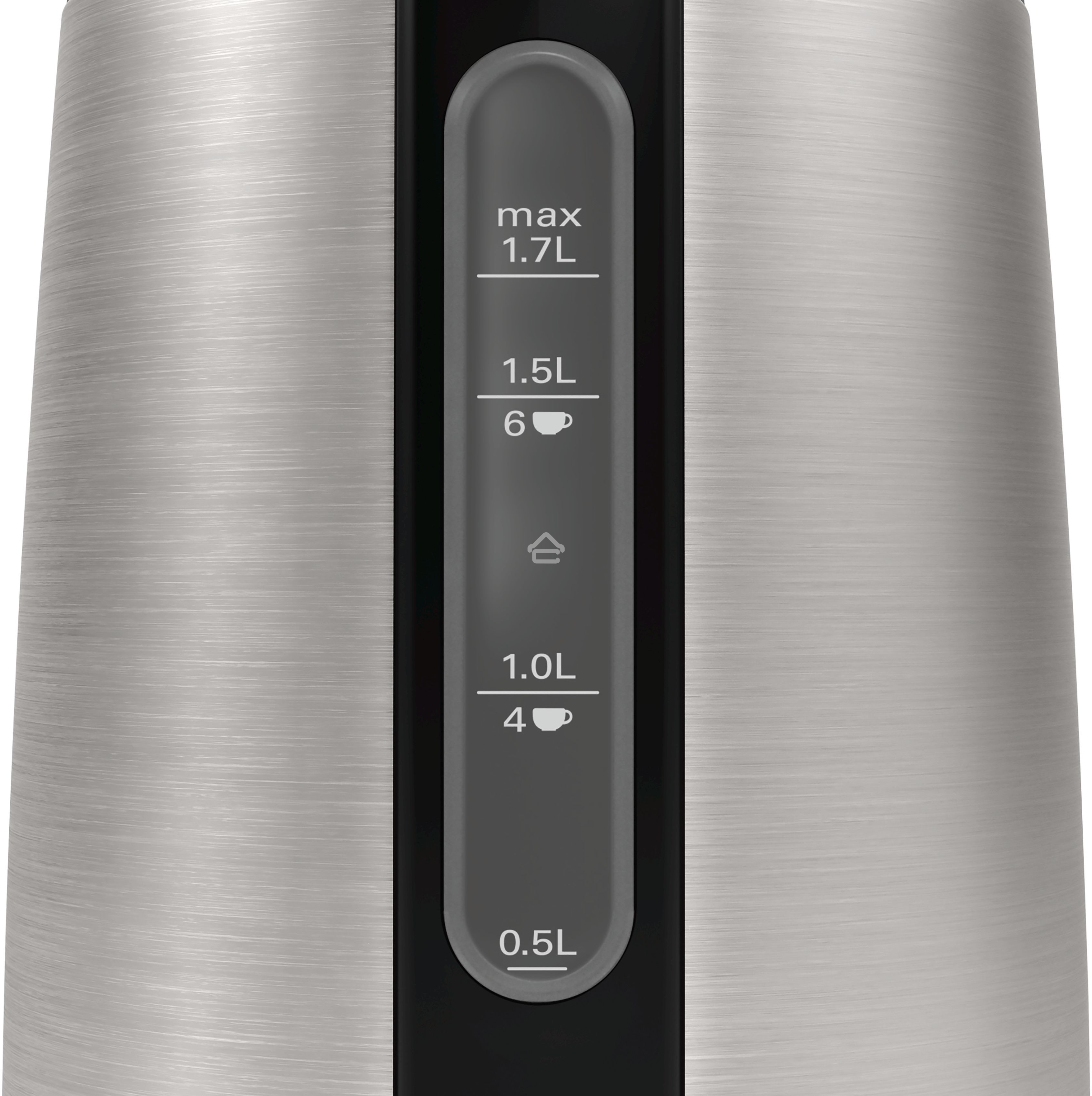 Чайник электрический Bosch TWK3P420 1.7 л, 2400 Вт, черный (корпус: нержавеющая сталь)
