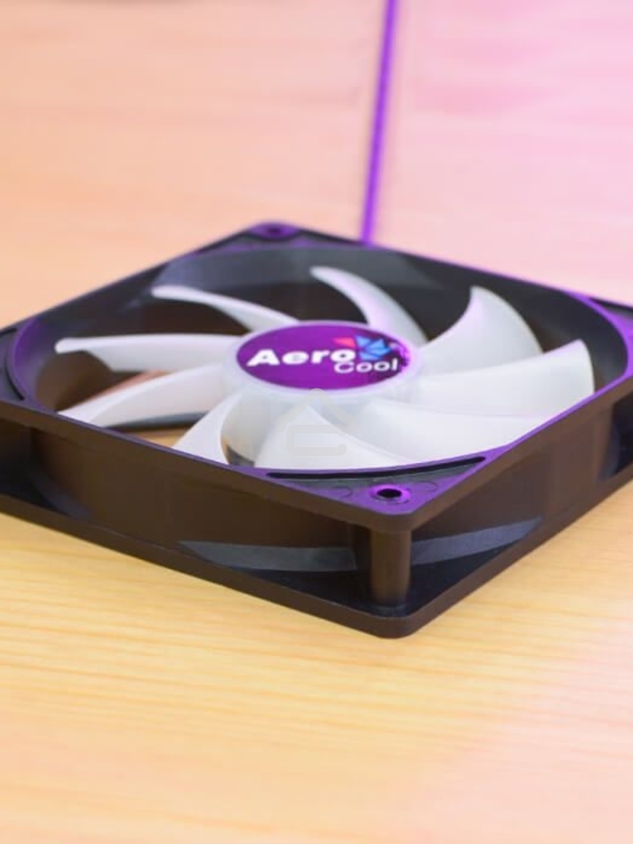 Вентилятор для корпуса Aerocool / Formula Frost 12 черный, 120 мм, 1000 об/мин, 23.7 дБ, 3 pin