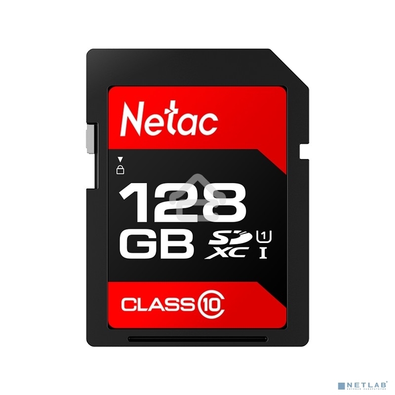 Флеш карта Netac P600 SDHC 128GB U1/C10 up to 80MB/s, retail pack