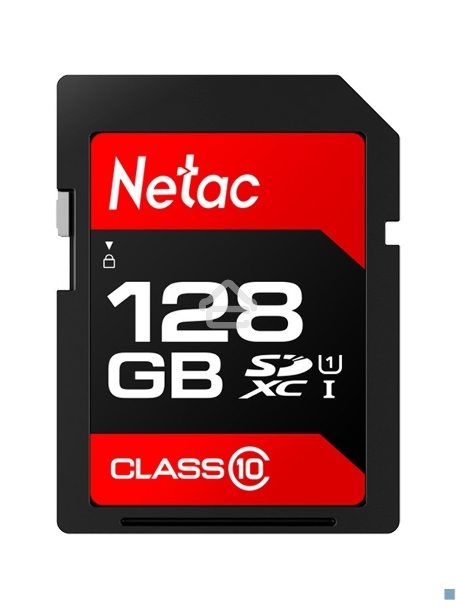 Флеш карта Netac P600 SDHC 128GB U1/C10 up to 80MB/s, retail pack