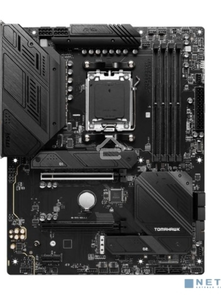 Материнская плата MSI MAG B650 TOMAHAWK WIFI, AM5, AMD B650, 4xDDR5, 6xSATA, 3xM.2, 1xPCI-E 4.0 x16, 1xPCI-E 4.0 x2, 1xHDMI, 1xDisplayPort, 1xUSB Type-C, 1x2.5Gb LAN, 2xUSB-A 2.0, 3xUSB-A 3.2 Gen 1, 3xUSB-A 3.2 Gen 2, 5x3.5 мм, 7.1, Standard-ATX