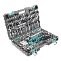 Набор инструментов STELS 14114  1/4'' 3/8'' 1/2'' cr-v s2 усиленный кейс 151предм.