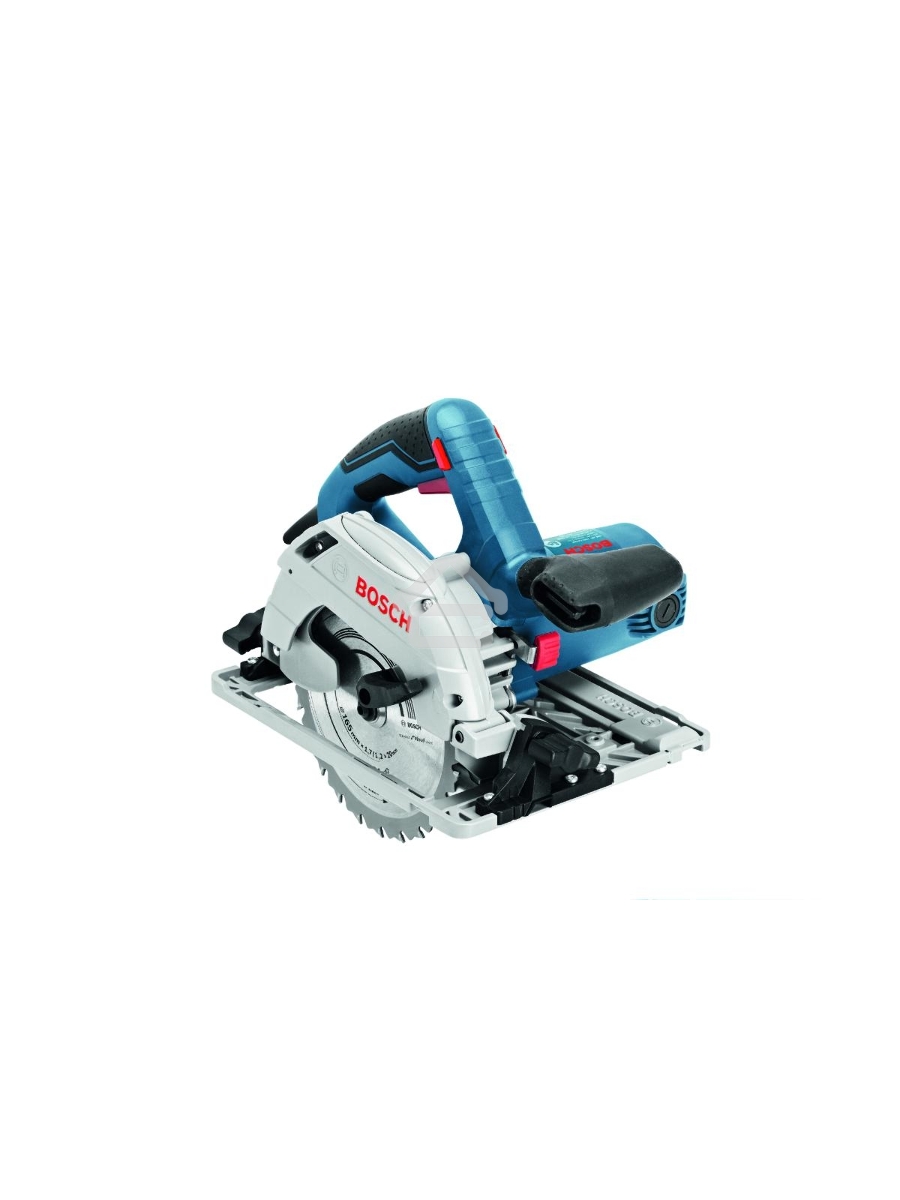Пила циркулярная BOSCH GKS 55+ GCE (0.601.682.100)1350Вт 2100-4700об/мин 90°/45°- 63/47мм 3.8кг