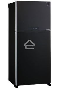 Холодильник Sharp SJ-XG55PMBK черный двухкамерный 394/162 л морозилка сверху
