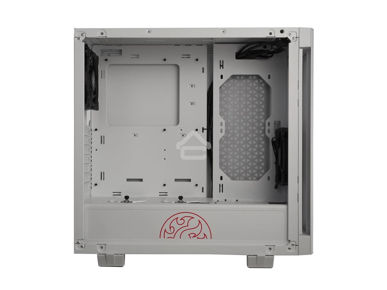 Компьютерный корпус XPG INVADER-WHITECOLOR BOXWORLDWIDE (ATX, подсветка ARGb, 2 вентилятора 120мм, стеклянная боковая панель,белый)