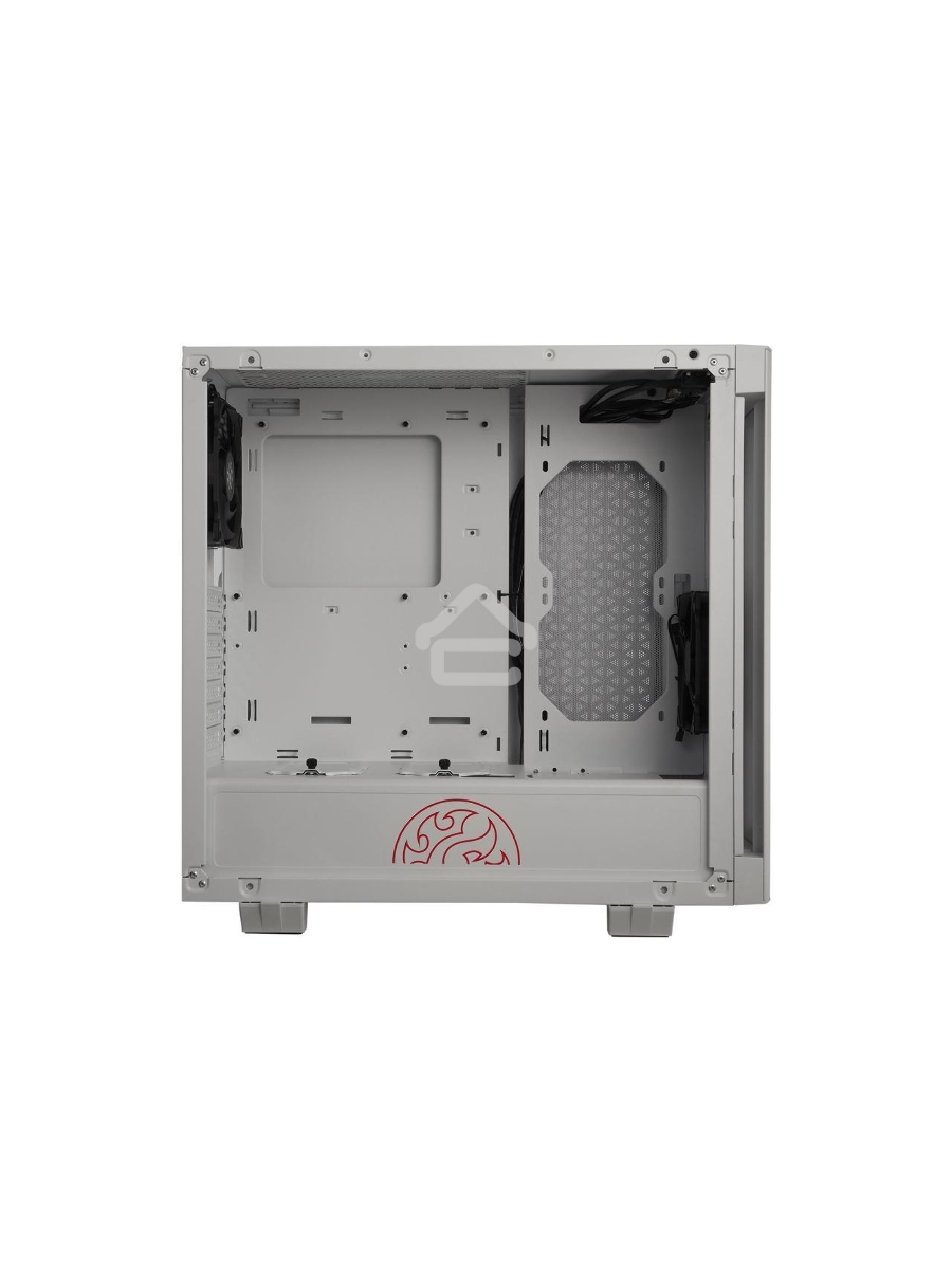 Компьютерный корпус XPG INVADER-WHITECOLOR BOXWORLDWIDE (ATX, подсветка ARGB, 2 вентилятора 120мм, стеклянная боковая панель, ,белый)