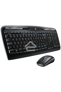 Клавиатура + мышь Logitech MK330 клав:черный мышь:черный USB беспроводная Multimedia