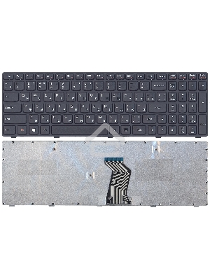Клавиатура для ноутбука Lenovo G500 G505 G505A G510 G700 G700A G710 черная с черной рамкой