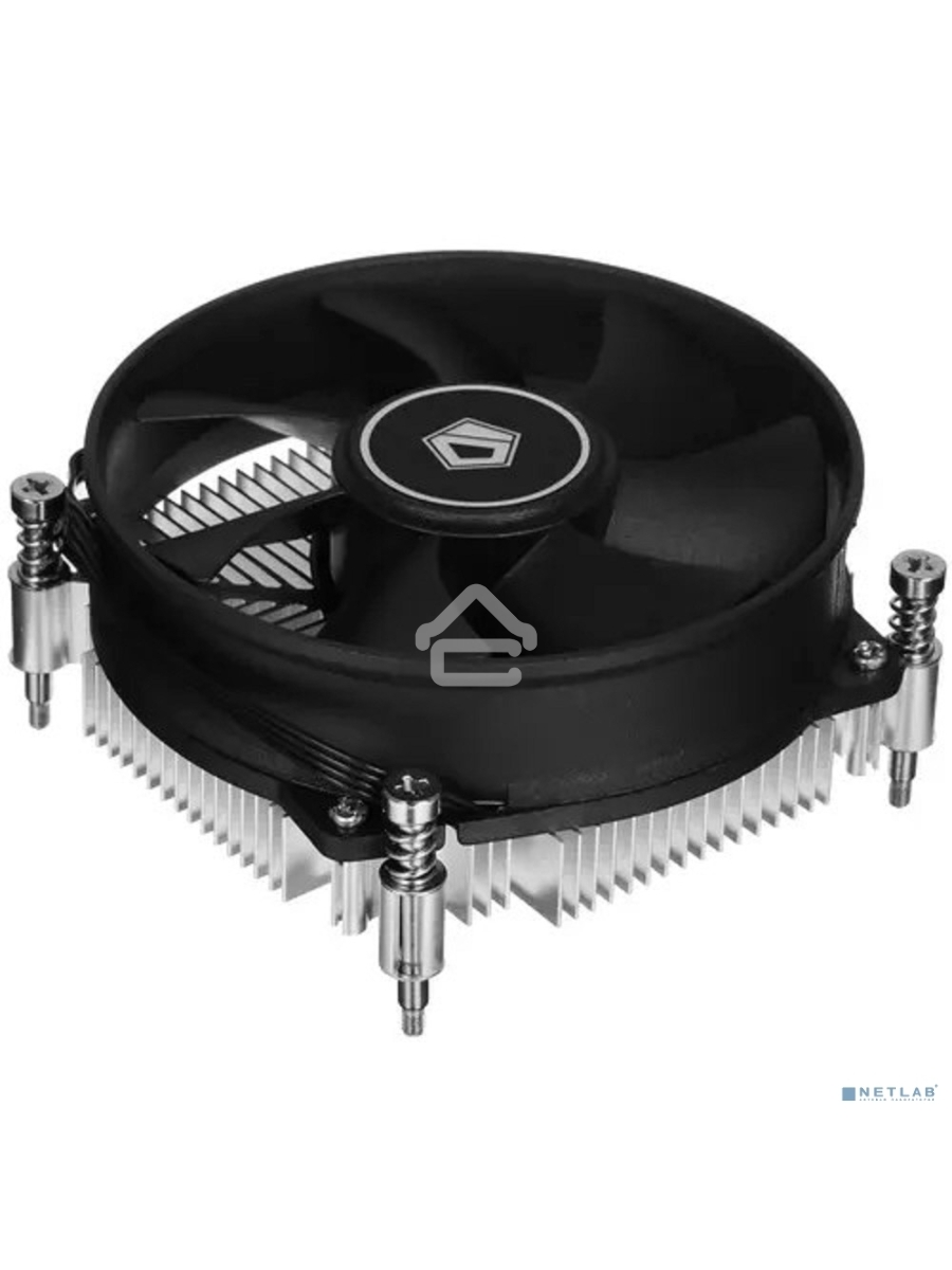 Кулер ID-COOLING DK-17 PWM серебристый/черный 92мм алюминий 2200rpm 26db 4-pin 65W 42мм