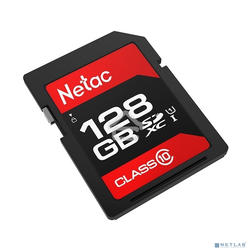 Флеш карта Netac P600 SDHC 128GB U1/C10 up to 80MB/s, retail pack