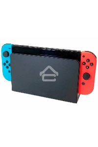 Игровая приставка Nintendo Switch OLED сине-красный
