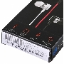 Наушники Oklick HP-S-210 1.1м красный