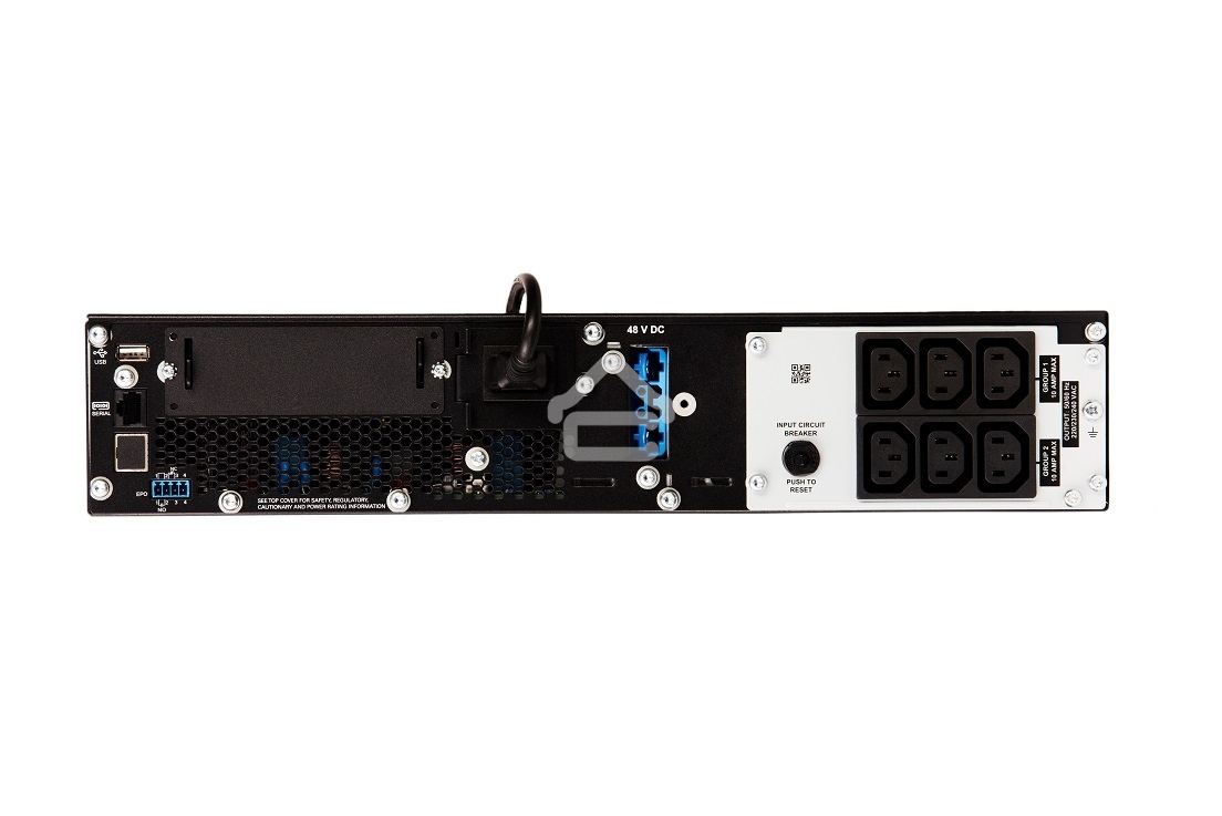 Источник бесперебойного питания APC Smart-UPS SRT SRT1500RMXLI 1500Вт 1500ВА черный