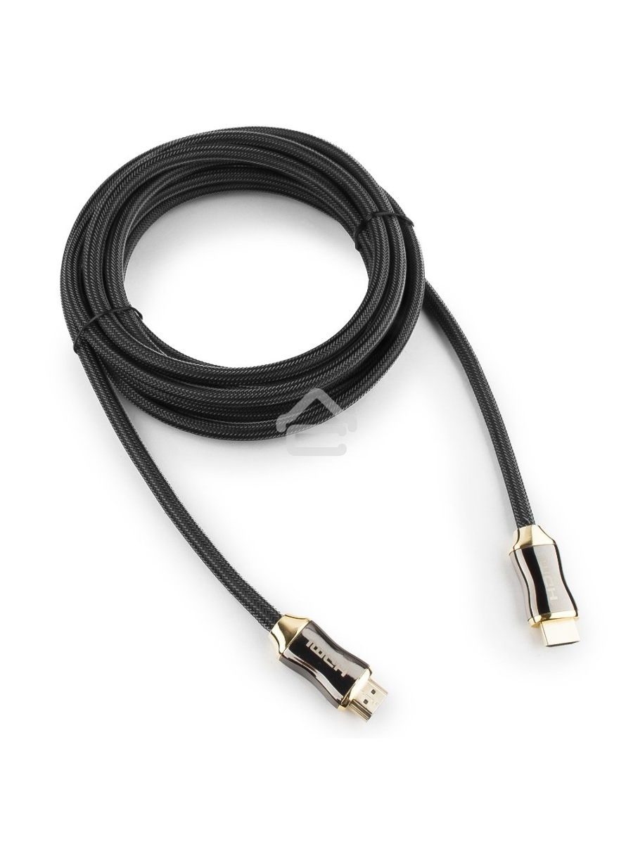 Кабель Cablexpert HDMI, серия Platinum, 4,5 м, v2.0, M/M, позол.разъемы, металлический корпус, нейлоновая оплетка, блистер
