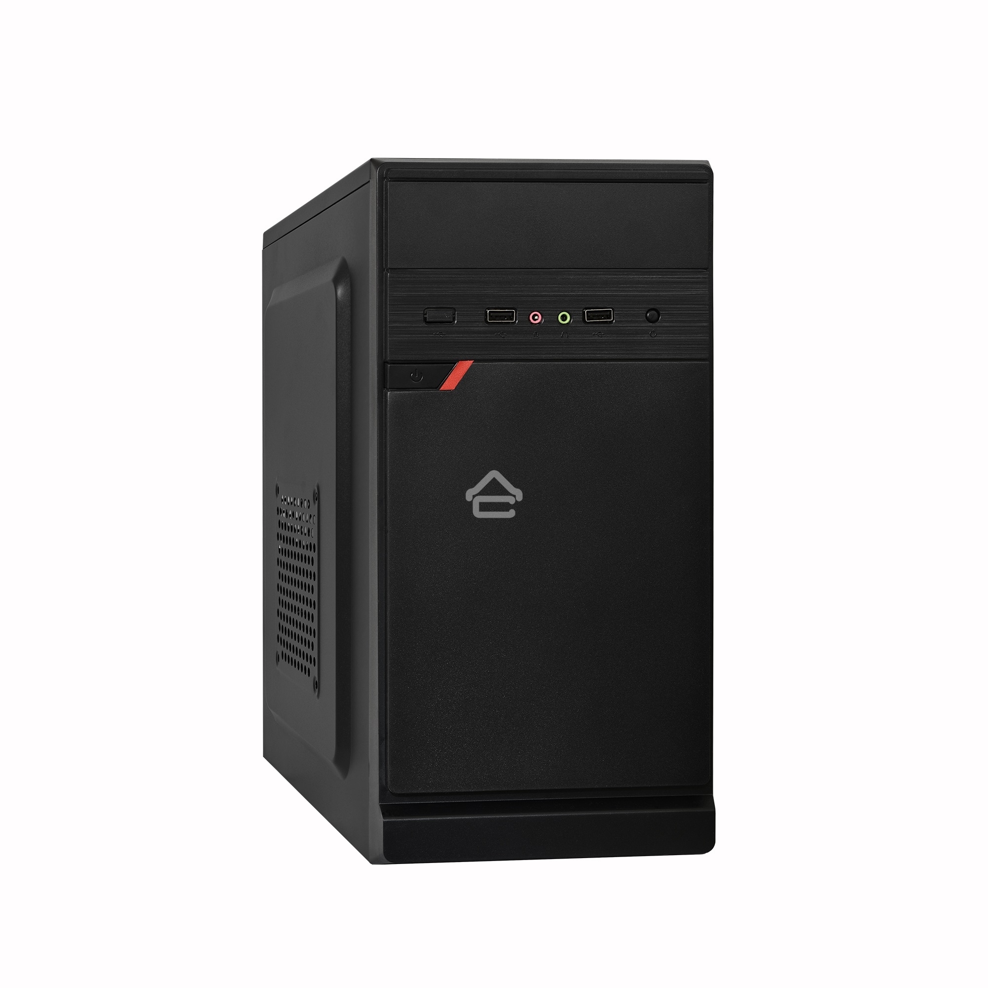 Компьютерный корпус Exegate EX283059RUS  Minitower ExeGate BAA-106 Black, mATX, <AAA450, 80mm>, 2*USB, Audio