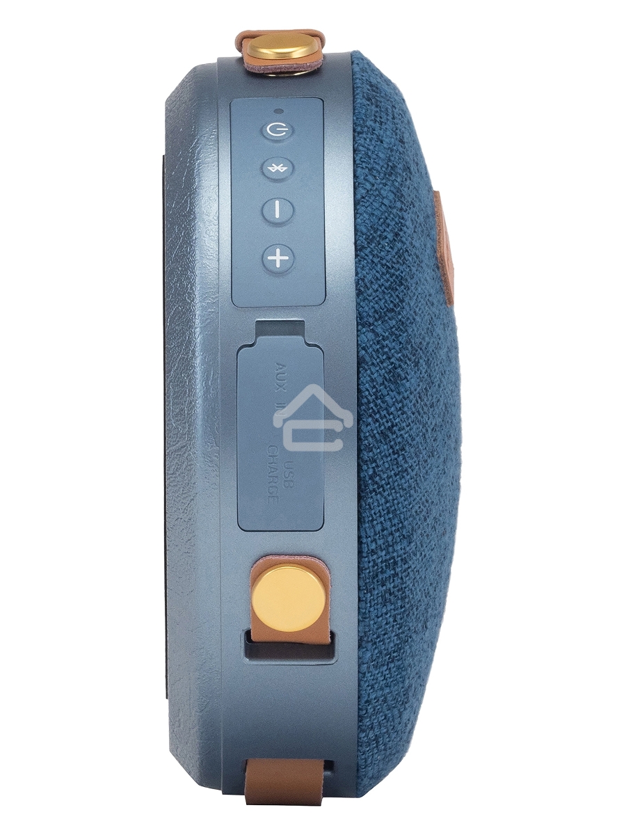 Колонка портатитвная Hyundai H-PAC520 синий 8W 1.0 BT/3.5Jack 10м 2200mAh