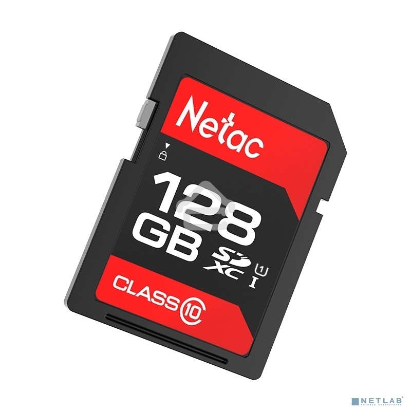 Флеш карта Netac P600 SDHC 128GB U1/C10 up to 80MB/s, retail pack