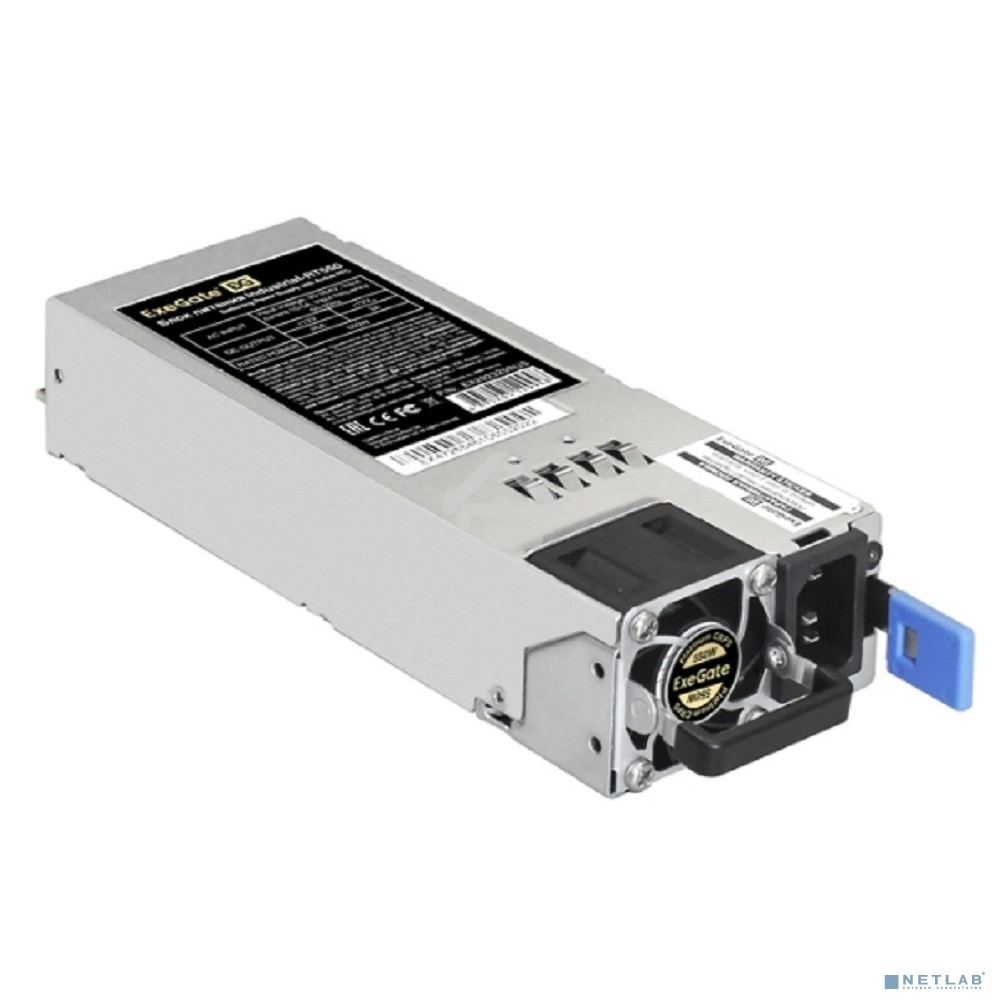 Блок питания серверный (модуль к RTS550 Redundant) 550W ExeGate Industrial-RT550 (APFC, КПД 94%(80 PLUS Platinum), 4 см fan)